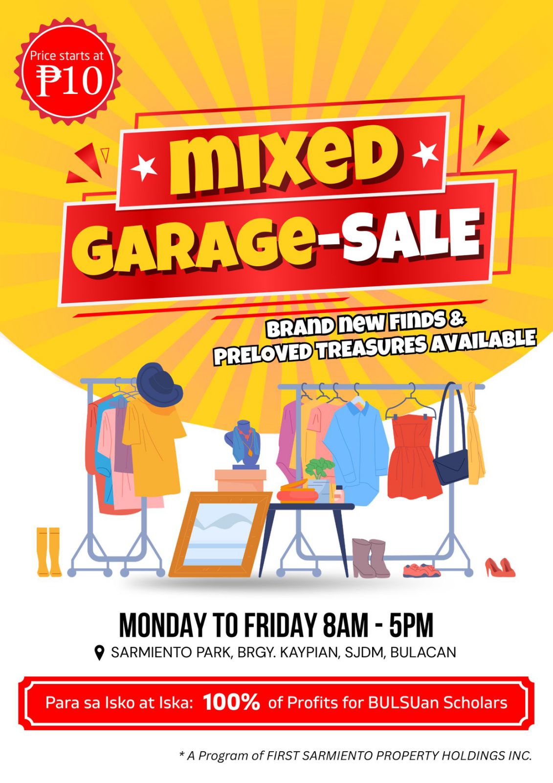Garage Sale for a Cause: Turning Preloved Items into Brighter Futures