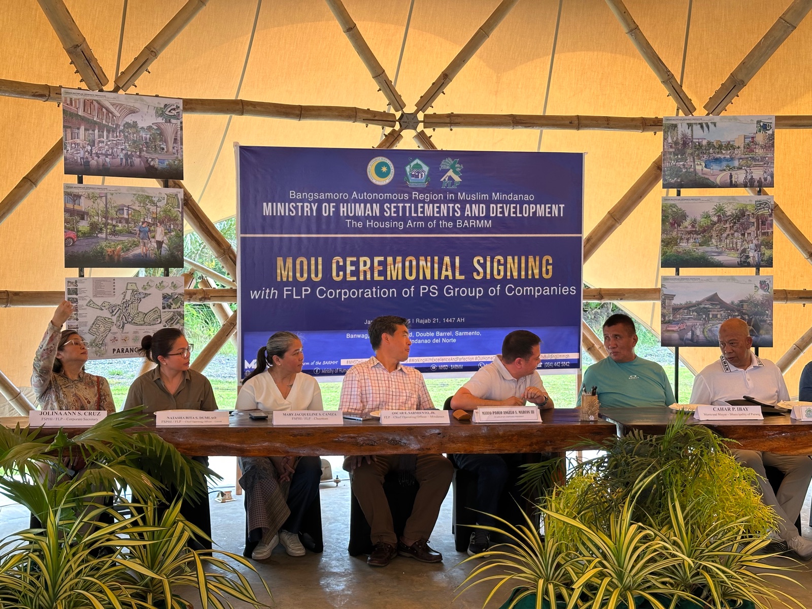 MOU Signing: FLP and MHSD